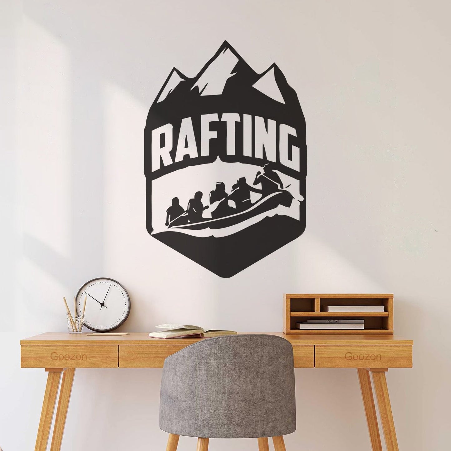 Vinyl Wall Stickers Rafting Extreme Sports Hobbies Mountains Store Decoration