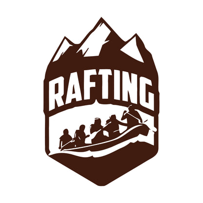 Vinyl Wall Stickers Rafting Extreme Sports Hobbies Mountains Store Decoration