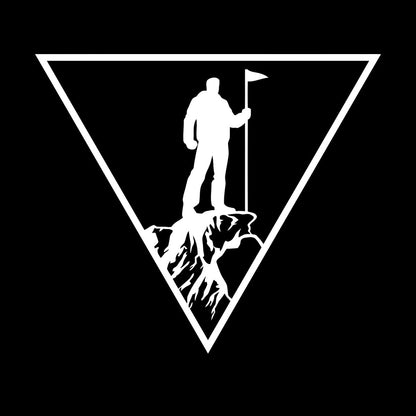 Rock Climber Alpinism Climber Mountain Extreme Wall Stickers Art Mural Painting