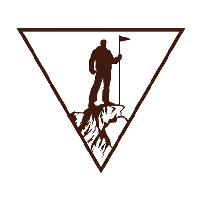 Rock Climber Alpinism Climber Mountain Extreme Wall Stickers Art Mural Painting