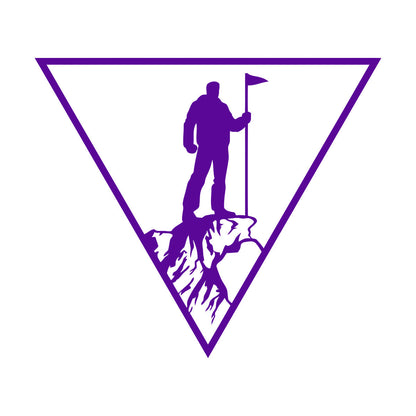 Rock Climber Alpinism Climber Mountain Extreme Wall Stickers Art Mural Painting