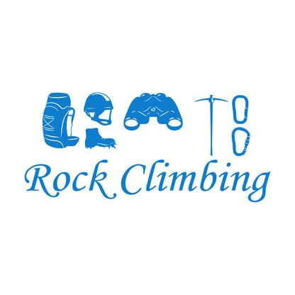 Engraving Stickers Rock Climbing Alpinism Climbers Extreme It Won'T Fall Off