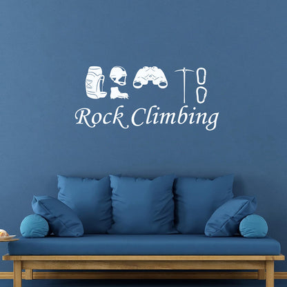 Engraving Stickers Rock Climbing Alpinism Climbers Extreme It Won'T Fall Off