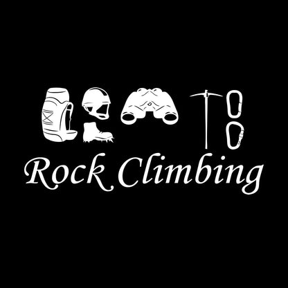 Engraving Stickers Rock Climbing Alpinism Climbers Extreme It Won'T Fall Off