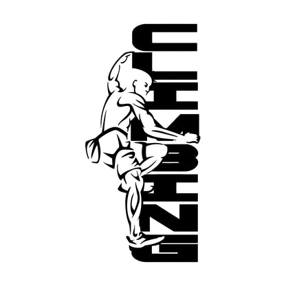 Lettering Decals Rock Climbing Logo Extreme Sport Climber Personalized Customization