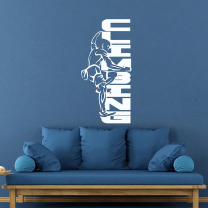 Lettering Decals Rock Climbing Logo Extreme Sport Climber Personalized Customization