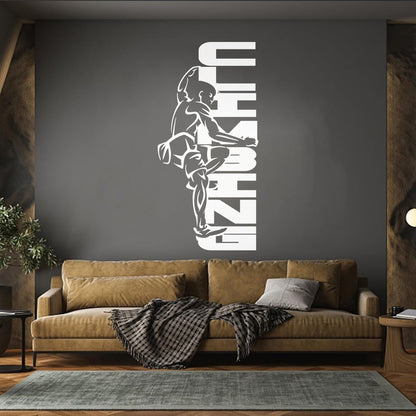 Lettering Decals Rock Climbing Logo Extreme Sport Climber Personalized Customization