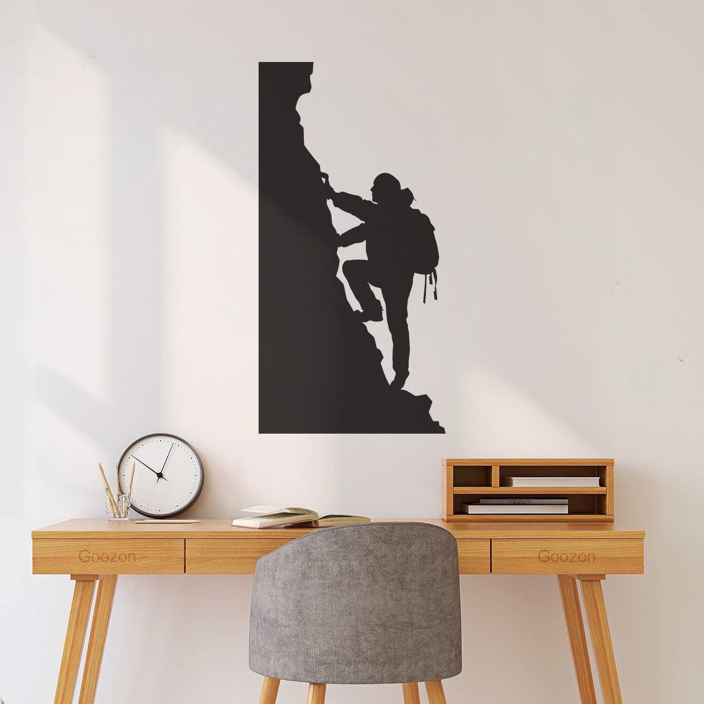 Wall Decals Pvc Rock Climbing Mountain Extreme Sport Climbing Equipment Can Modify And Add Information