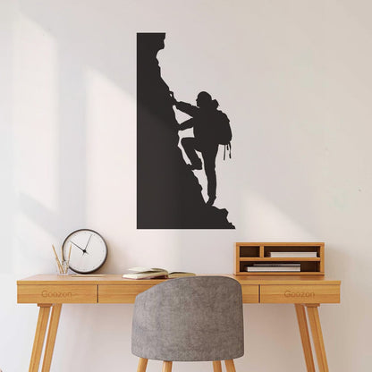 Wall Decals Pvc Rock Climbing Mountain Extreme Sport Climbing Equipment Can Modify And Add Information
