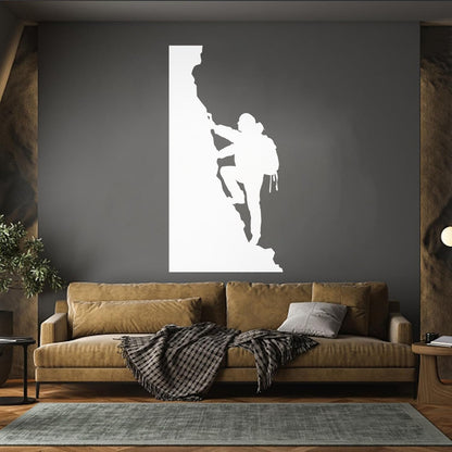 Wall Decals Pvc Rock Climbing Mountain Extreme Sport Climbing Equipment Can Modify And Add Information
