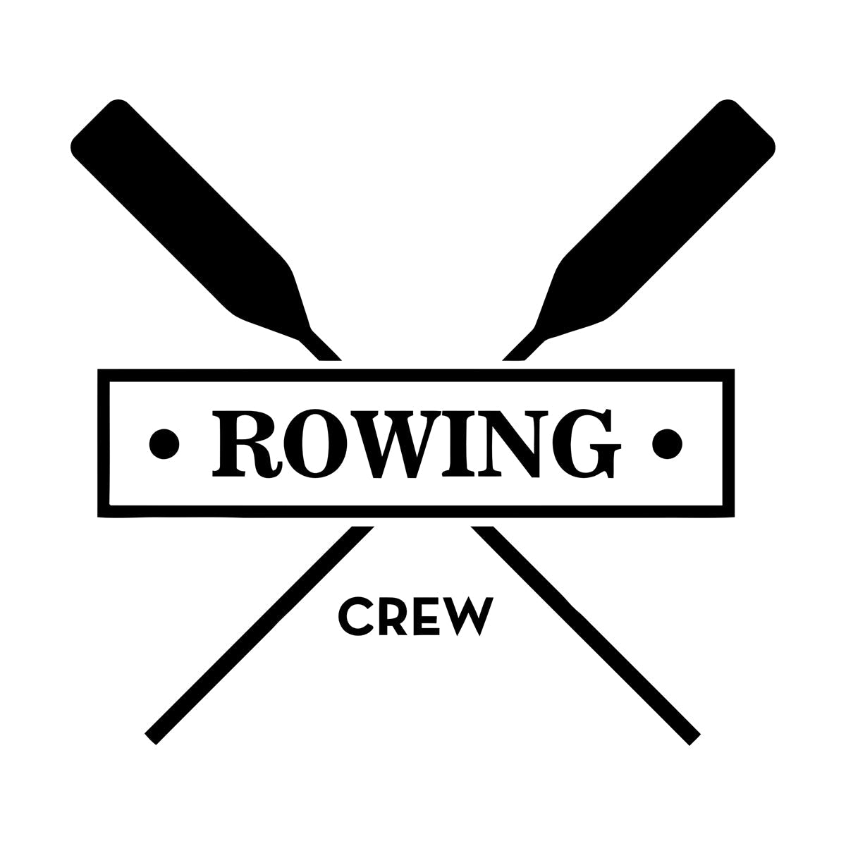 Rowing Crew Gb Boating Oar Sport Wall Decals Paster Paper Wall Beautification