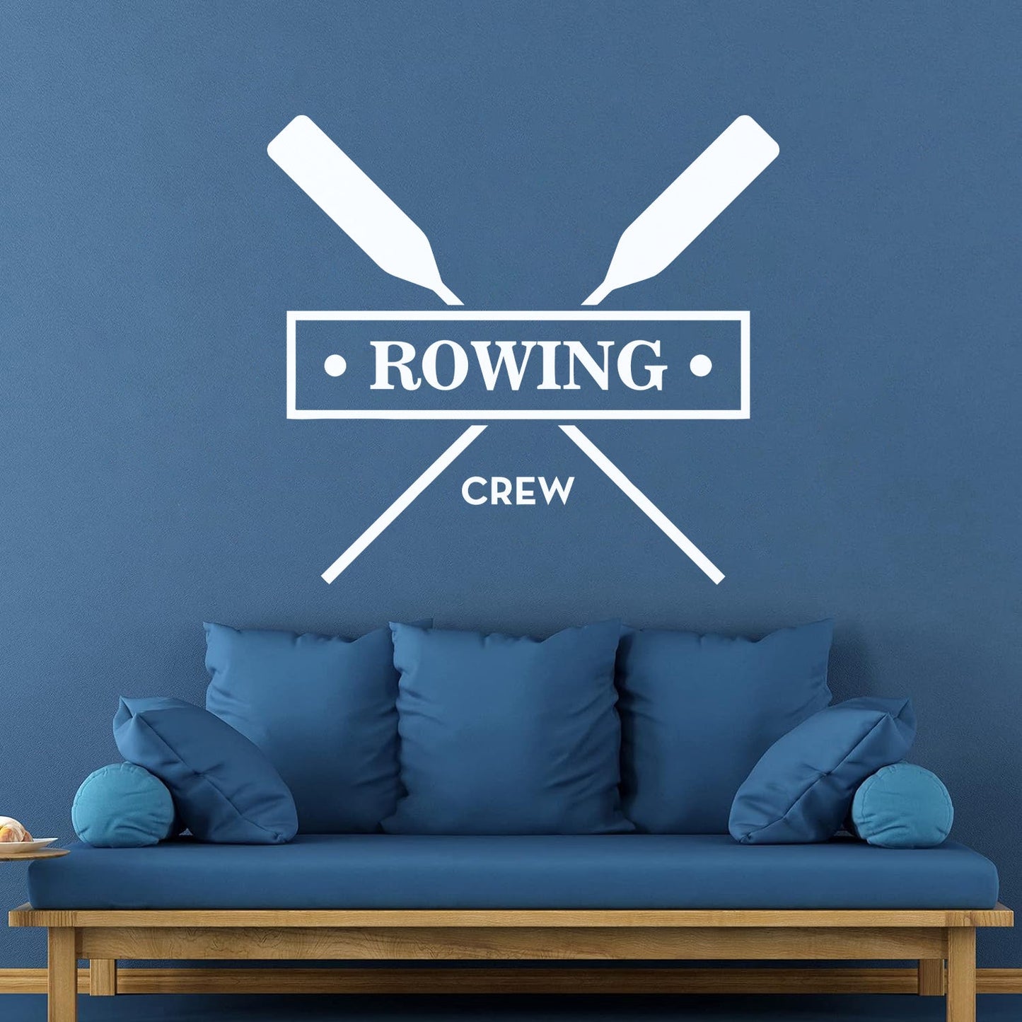 Rowing Crew Gb Boating Oar Sport Wall Decals Paster Paper Wall Beautification