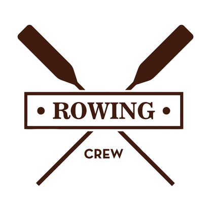 Rowing Crew Gb Boating Oar Sport Wall Decals Paster Paper Wall Beautification