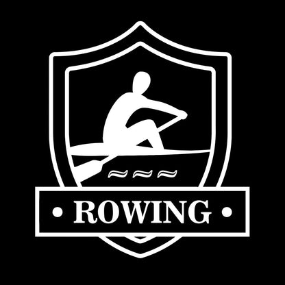 Vinyl Wall Stickers Rowing Crew Rower Boating Water Sport Car Body Decoration