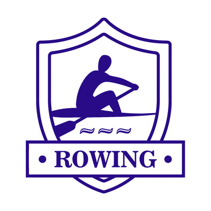 Vinyl Wall Stickers Rowing Crew Rower Boating Water Sport Car Body Decoration