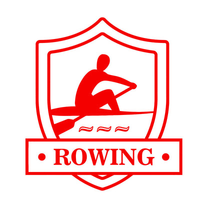 Vinyl Wall Stickers Rowing Crew Rower Boating Water Sport Car Body Decoration