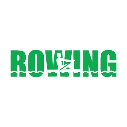 Wall Decals Rowing Crew Sport Rower Window Decals