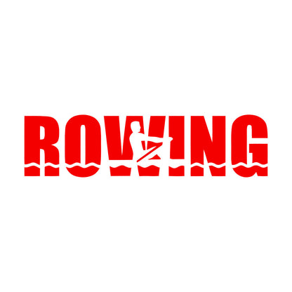Wall Decals Rowing Crew Sport Rower Window Decals