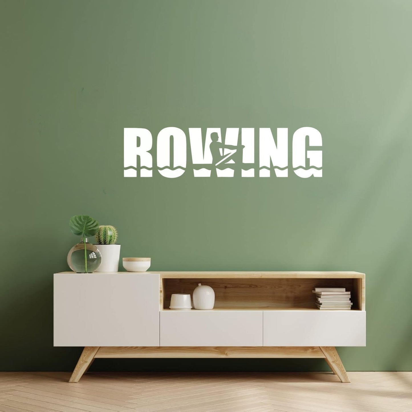 Wall Decals Rowing Crew Sport Rower Window Decals
