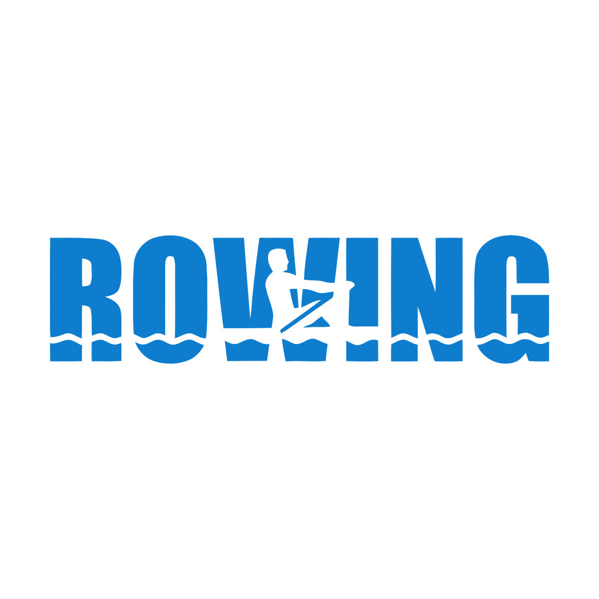 Wall Decals Rowing Crew Sport Rower Window Decals