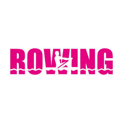 Wall Decals Rowing Crew Sport Rower Window Decals