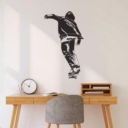 Lettering Decals Skateboard Teen Street Style Equipped With Transfer Film Kit