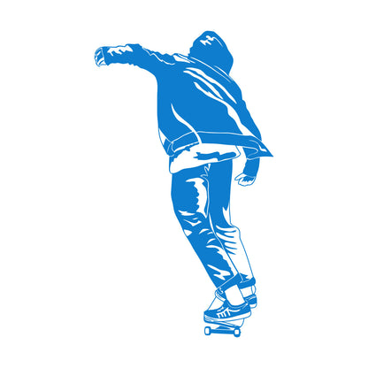 Lettering Decals Skateboard Teen Street Style Equipped With Transfer Film Kit