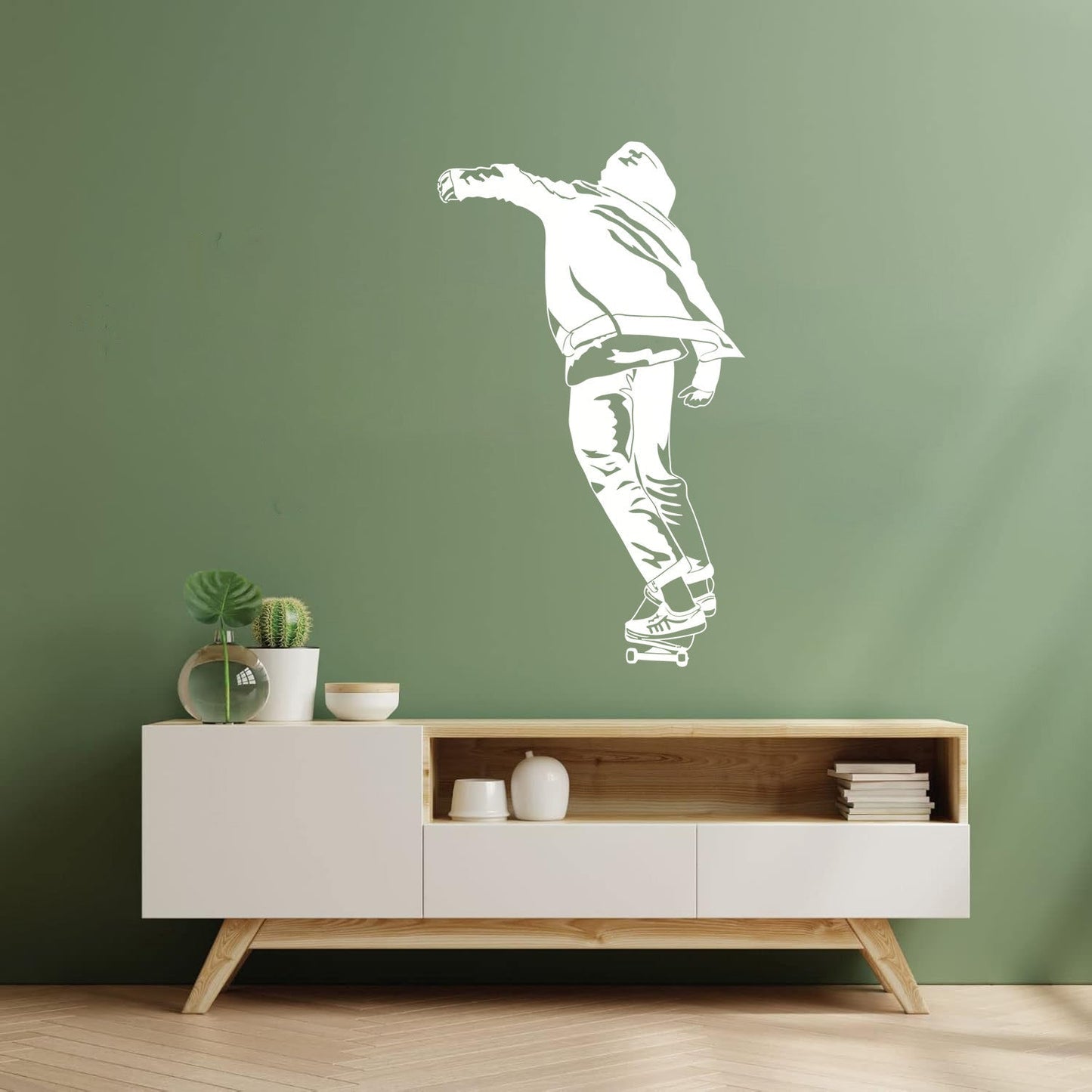 Lettering Decals Skateboard Teen Street Style Equipped With Transfer Film Kit