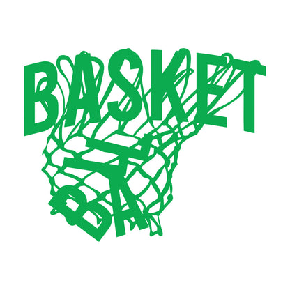 Wall Stickers Sport Basketball Game Sports Ball Hoop Fan Personalized Customization