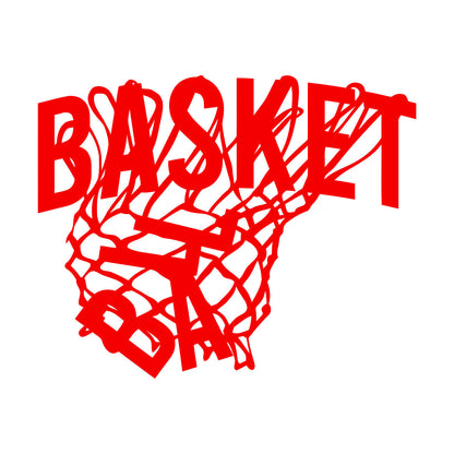 Wall Stickers Sport Basketball Game Sports Ball Hoop Fan Personalized Customization