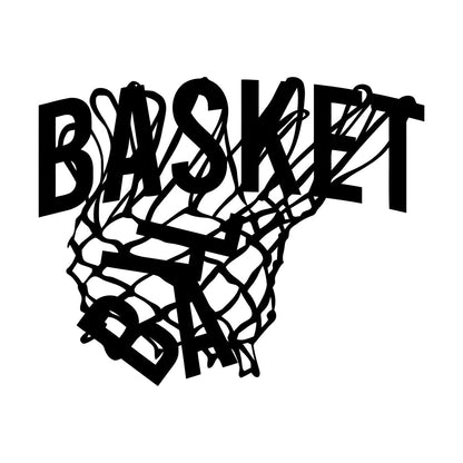 Wall Stickers Sport Basketball Game Sports Ball Hoop Fan Personalized Customization