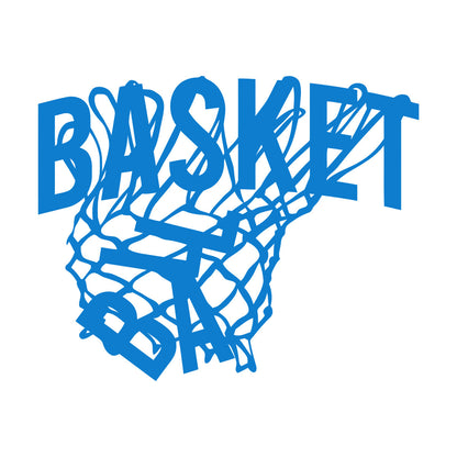 Wall Stickers Sport Basketball Game Sports Ball Hoop Fan Personalized Customization