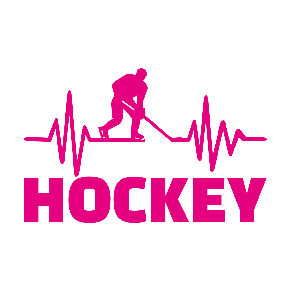 Mural And Wall Vinyl Decal Hockey Player Stick Puck Sports Fan Room Removable Without Leaving Glue