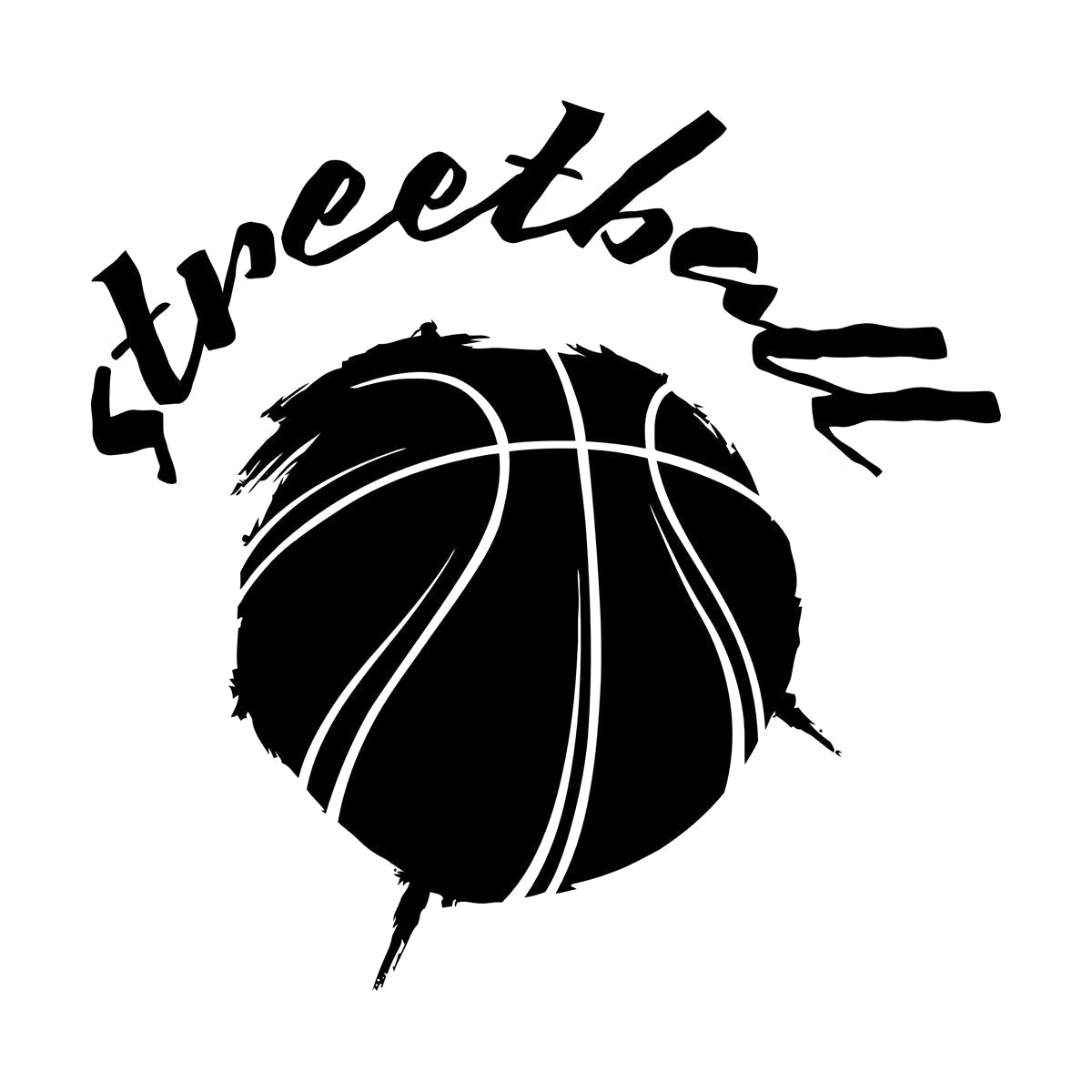 Vinyl Wall Decals Streetball Basketball Sports Teen Car Body Decoration
