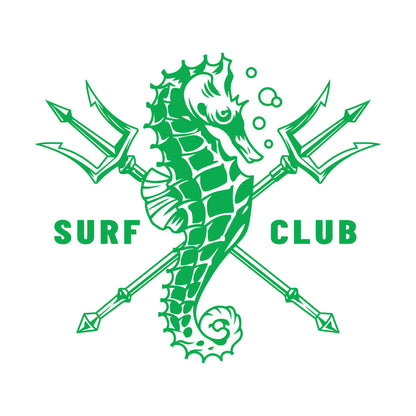 Wall Stickers Paster Paper Surfing Club Logo Sea Horse Water Sports Surfer Car Body Decoration