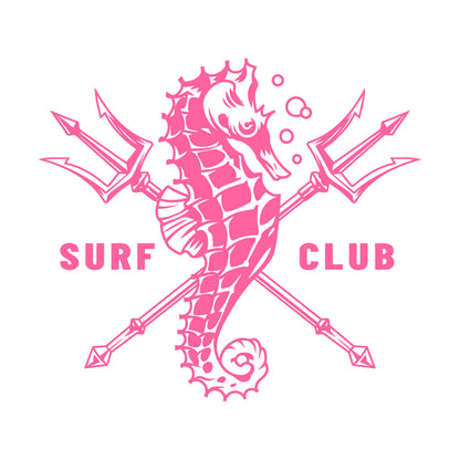 Wall Stickers Paster Paper Surfing Club Logo Sea Horse Water Sports Surfer Car Body Decoration