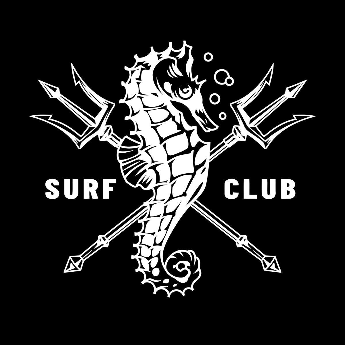 Wall Stickers Paster Paper Surfing Club Logo Sea Horse Water Sports Surfer Car Body Decoration
