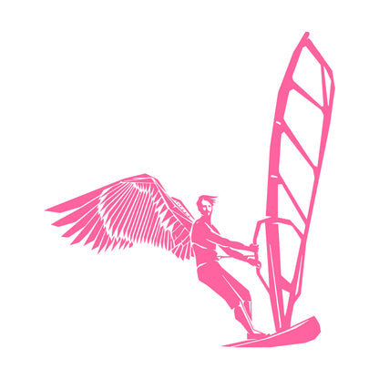 Surfing Surf Wings Beach Extreme Sports Wall Decals Pvc Multi Color Selection