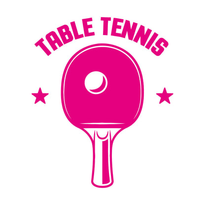 Wall Vinyl Sticker Decor Table Tennis Rocket Games Sport Art Decoration
