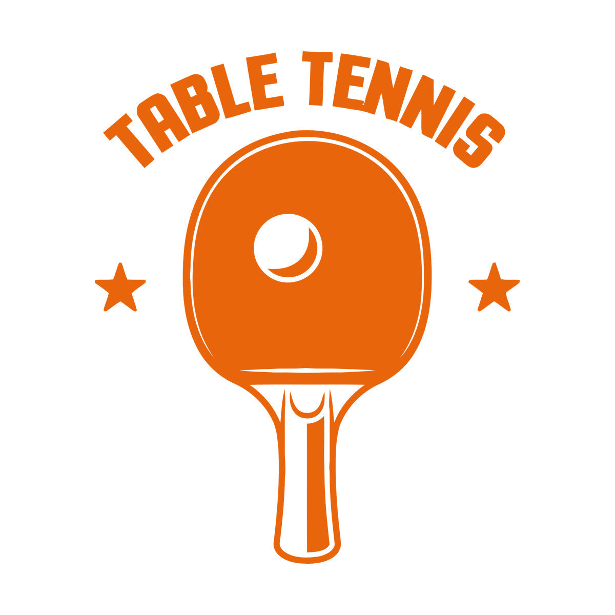 Wall Vinyl Sticker Decor Table Tennis Rocket Games Sport Art Decoration