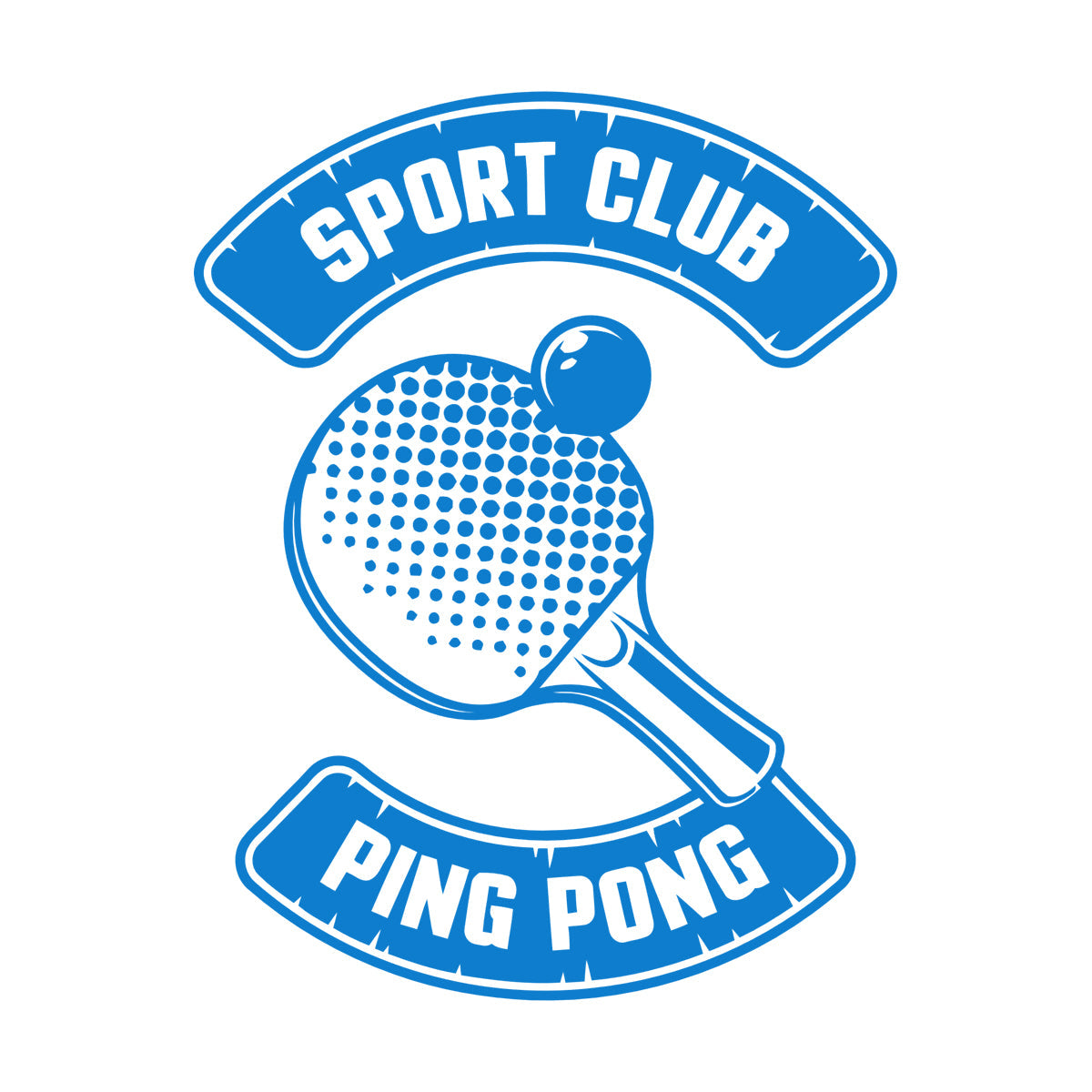 Tennis Rocket Ping Pong Game Sport Club Fine Carving Decals Art Decoration