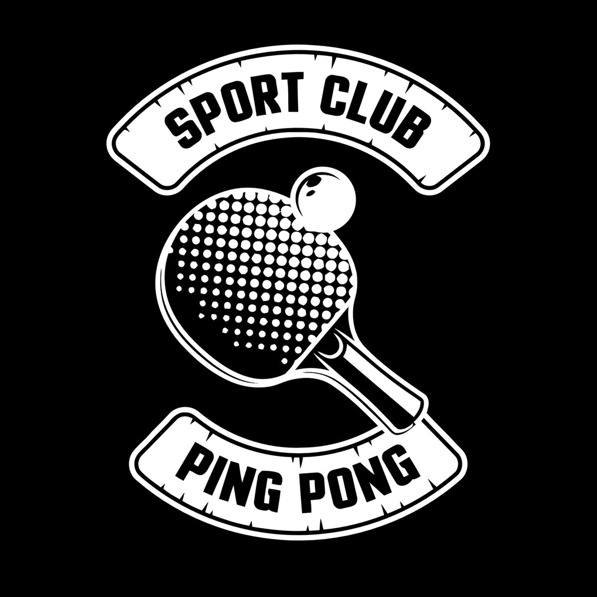 Tennis Rocket Ping Pong Game Sport Club Fine Carving Decals Art Decoration