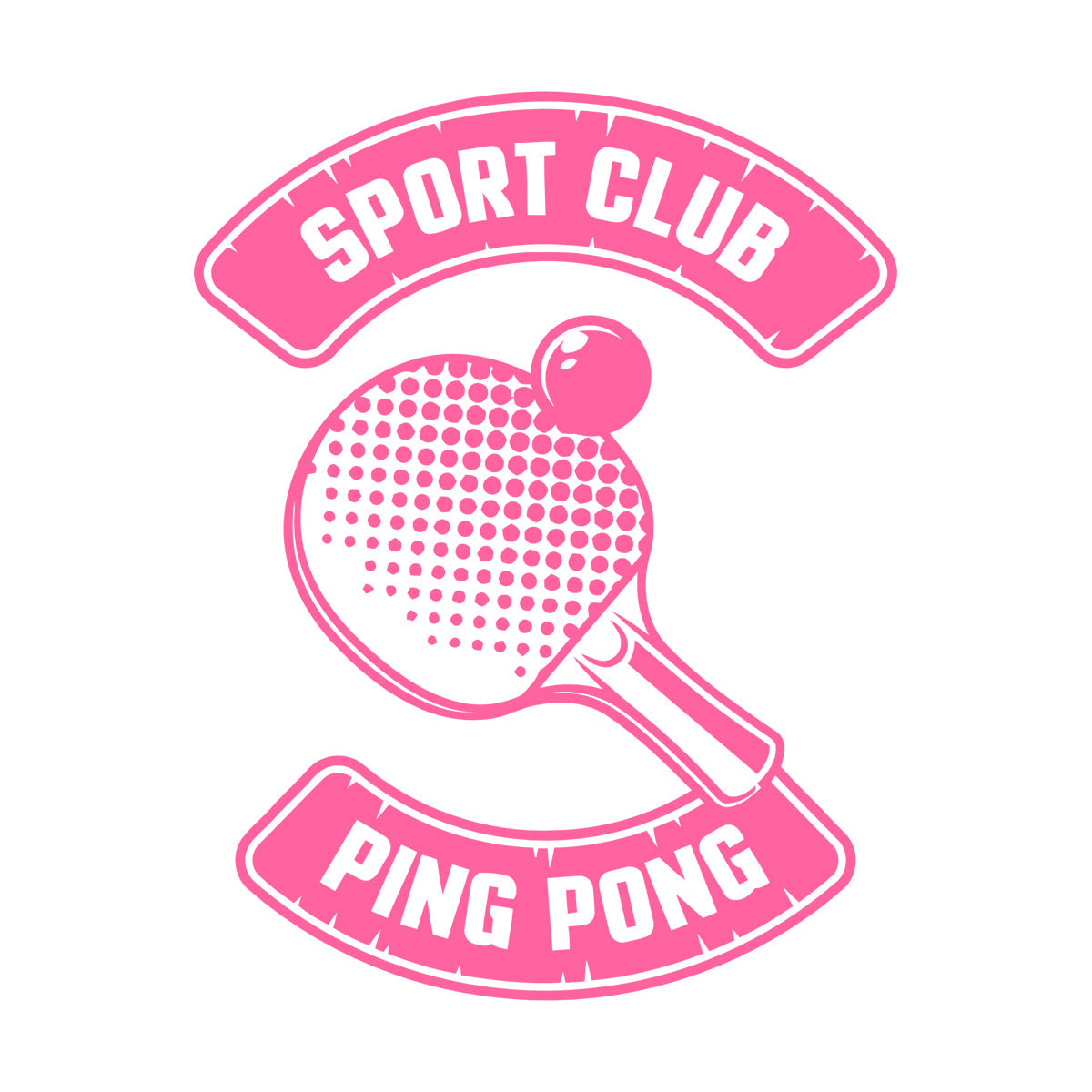 Tennis Rocket Ping Pong Game Sport Club Fine Carving Decals Art Decoration
