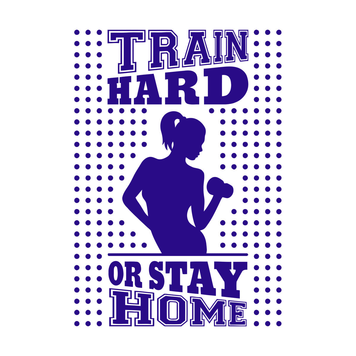 Wall Decals Pvc Train Hard Or Stay Home Gymnastics Fitnesscenter Trainer Beautiful Body Glass Stickers