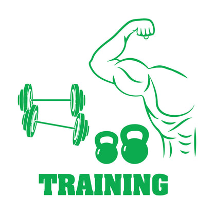 Training Bodybuilding Gymnastics Sports Wall Decals Paster Paper Tattoo Culture