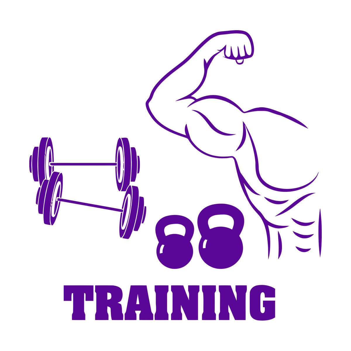 Training Bodybuilding Gymnastics Sports Wall Decals Paster Paper Tattoo Culture