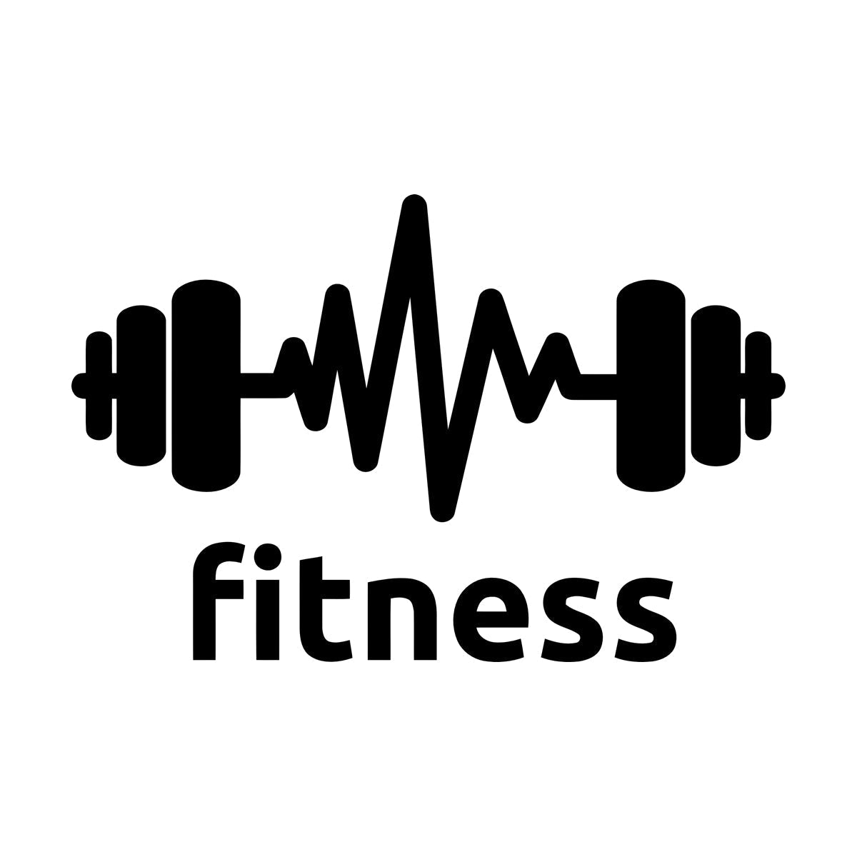 Vinyl Wall Stickers Training Gymnastics Workout Healthy Fitnesscenter Sport Removable Without Leaving Glue