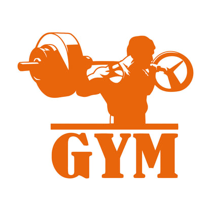 Wall Decals Training Hard Iron Sport Gymnastics Muscul Fitnesscenter Club Self Adhesive