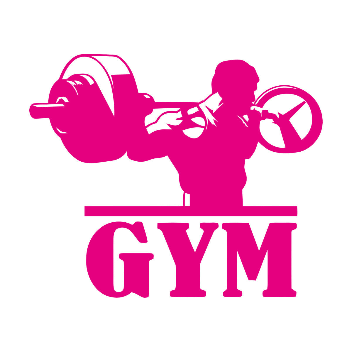 Wall Decals Training Hard Iron Sport Gymnastics Muscul Fitnesscenter Club Self Adhesive