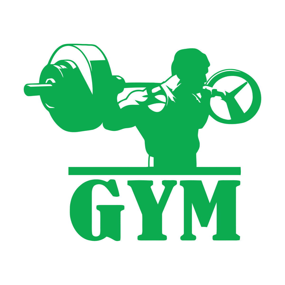 Wall Decals Training Hard Iron Sport Gymnastics Muscul Fitnesscenter Club Self Adhesive